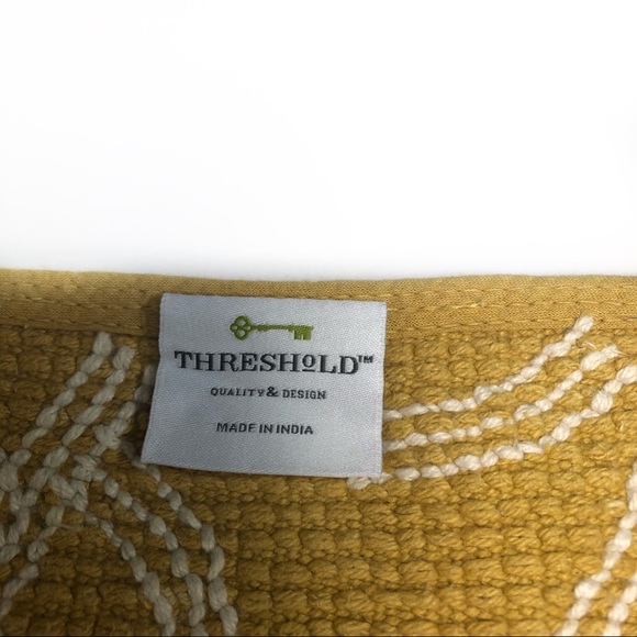 Gold Threshold Tufted Rug - Picture 3 of 8